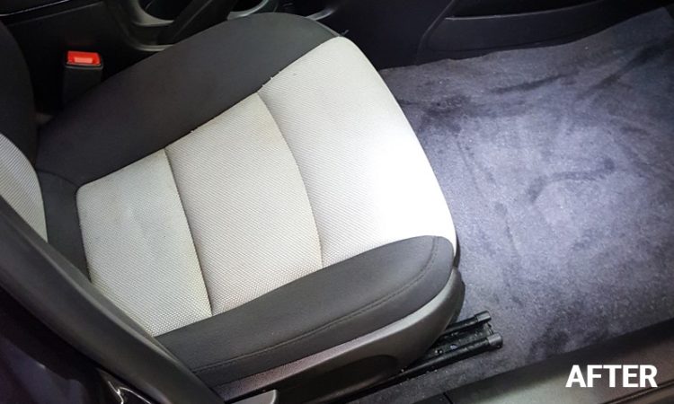 Car Seat After Detailing