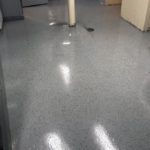 Concrete Floor Epoxy Coating with Flakes
