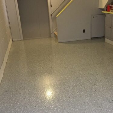 Epoxy Coating with Flakes