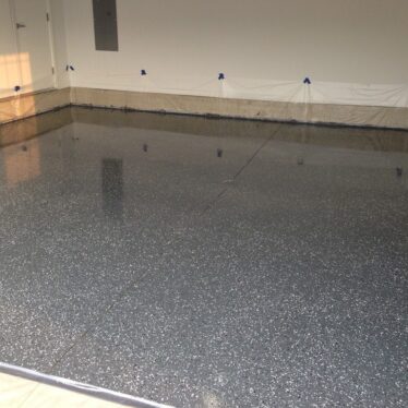 Epoxy Coating with Flakes