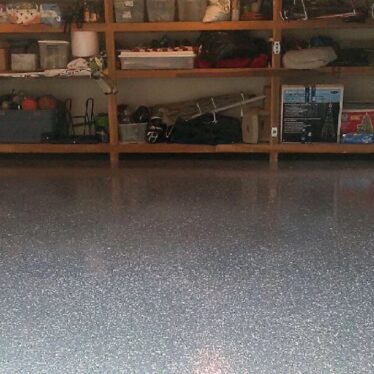 Epoxy Coating with Flakes