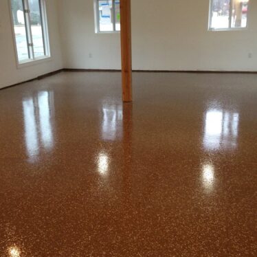 Epoxy Coating with Flakes