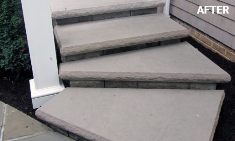 Cleaned Stone Steps