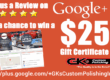 Win a $25 GK's Gift Certificate!