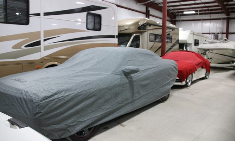 RVs and Cars in GK's Custom Polishing Climate-Controlled Indoor Storage Facility