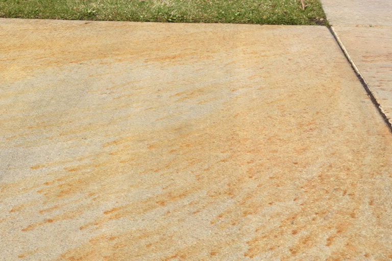 Rust Stains on Concrete Rust Stains on Concrete